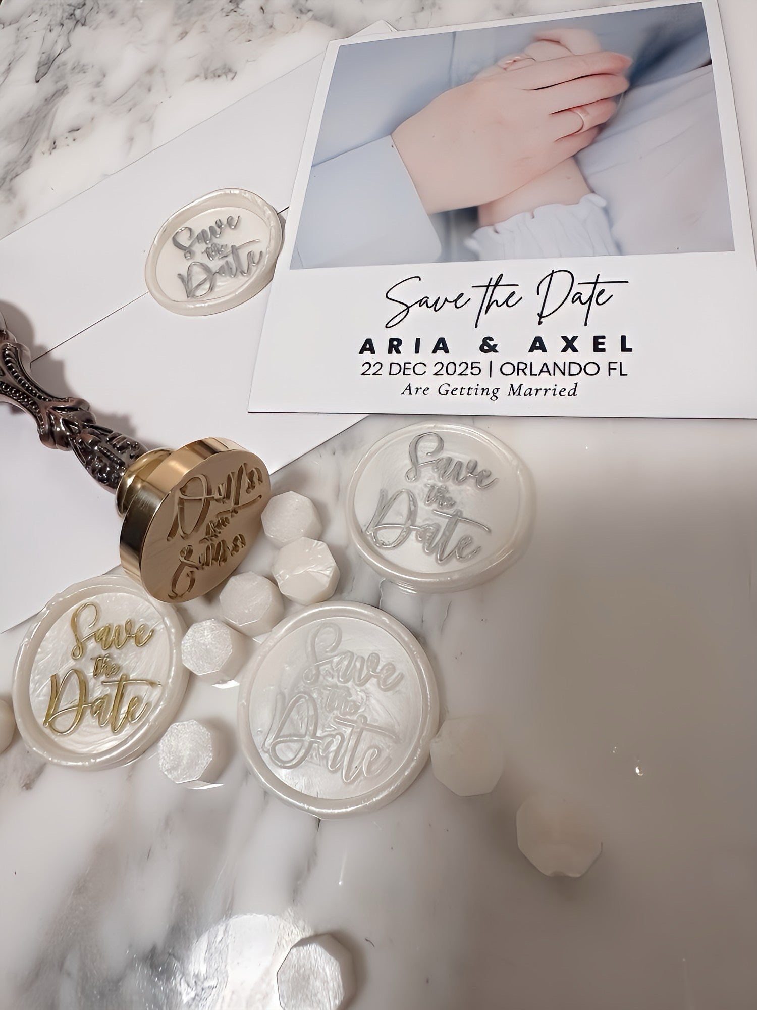 Save The Date Photo Magnets
