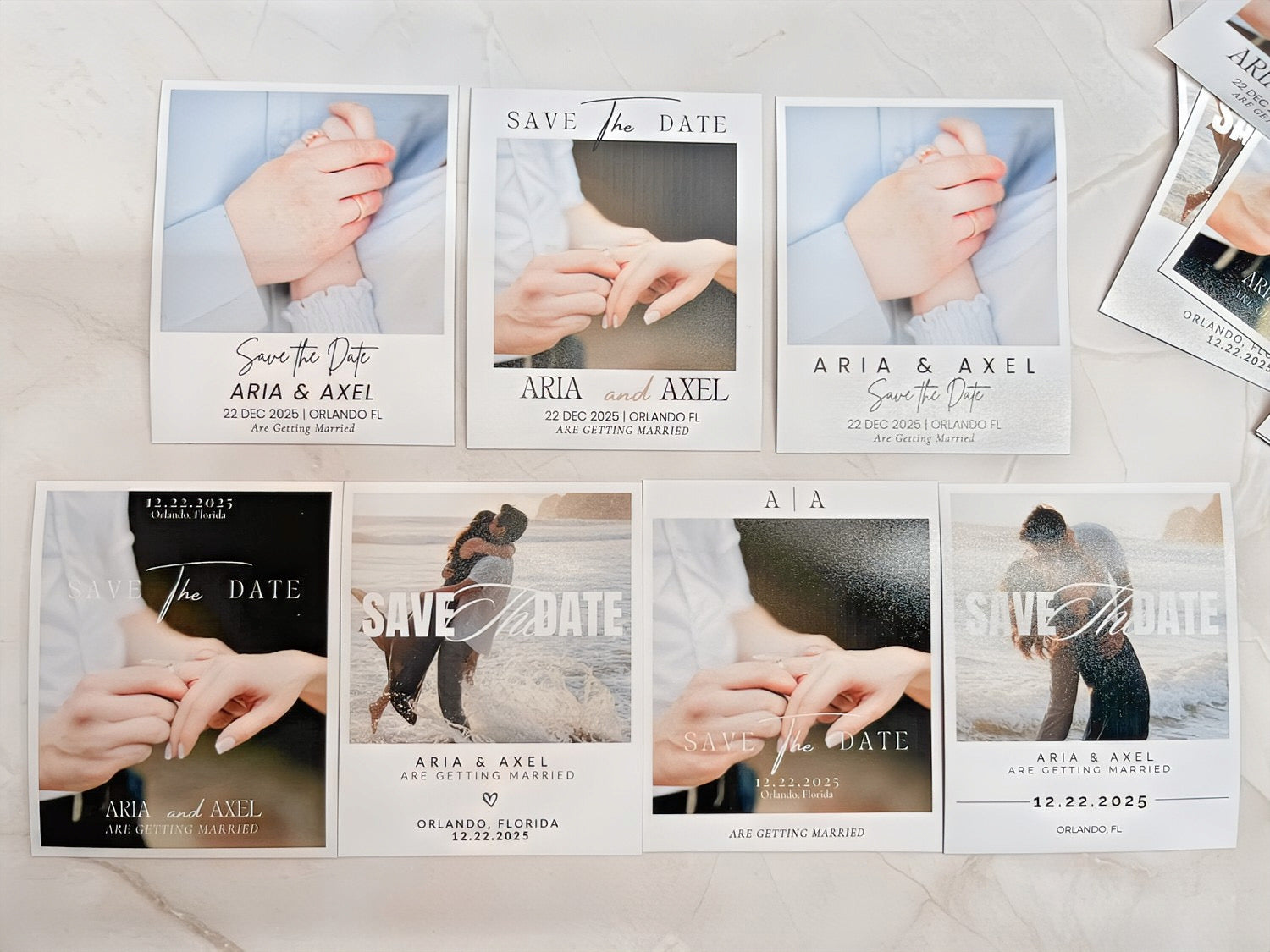 Save The Date Photo Magnets