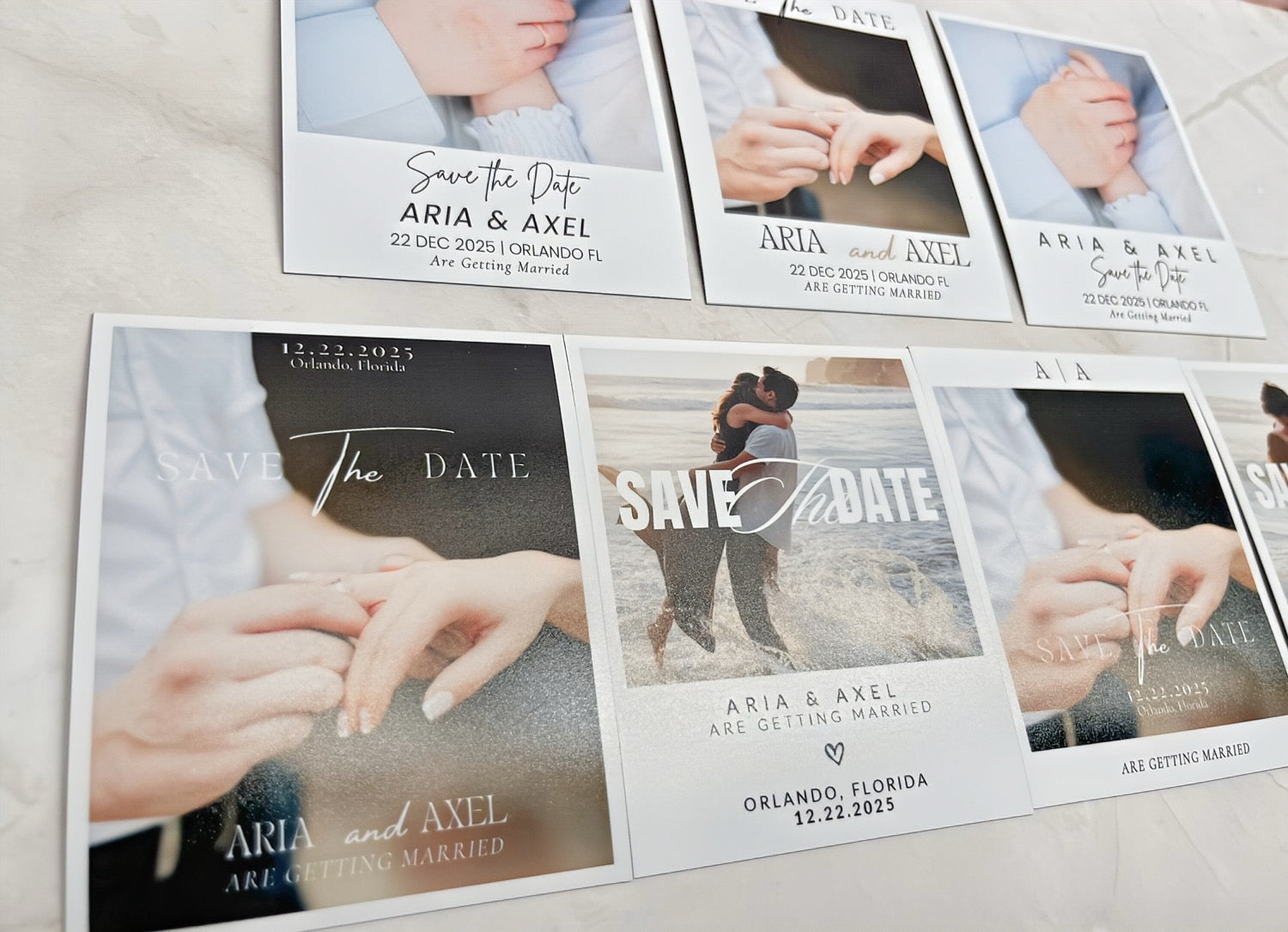 Save The Date Photo Magnets