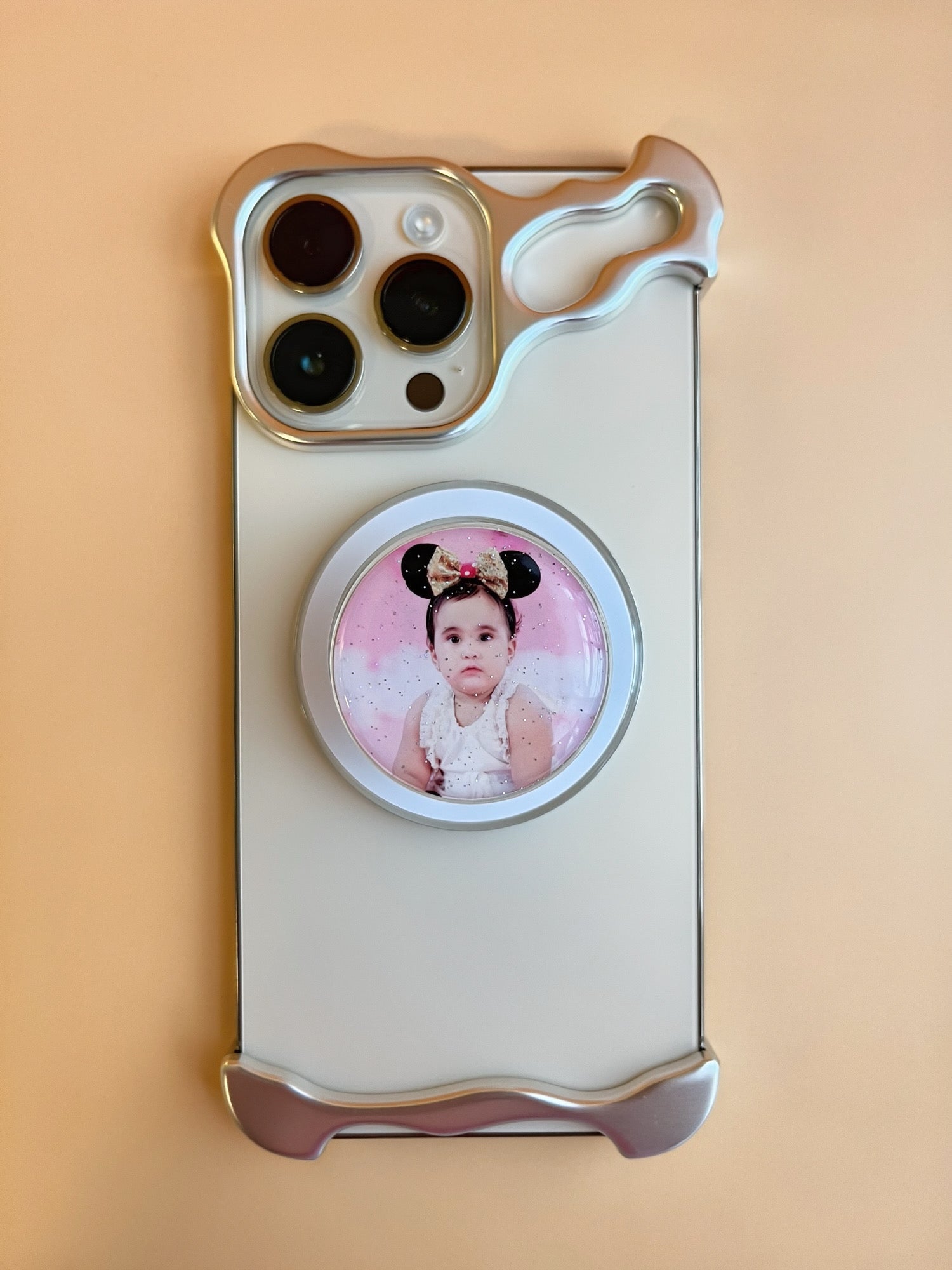 Personalized PhoneGrip - Includes adapter for Non-MagSafe Phones