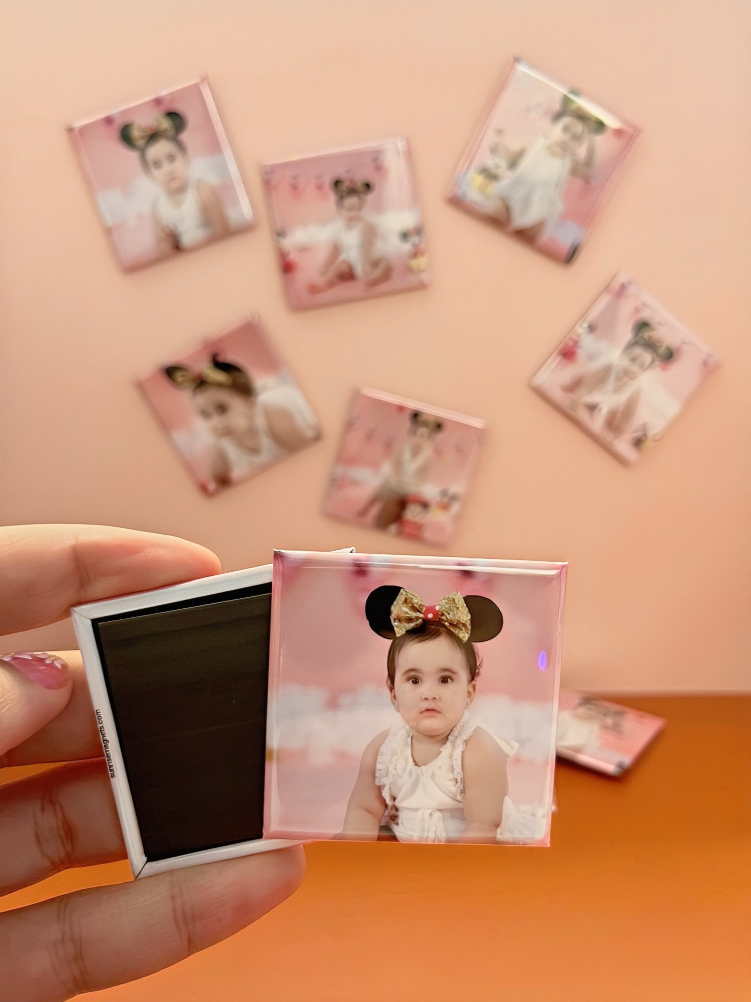Square Custom Photo Magnets 2X2 (Set of 9)