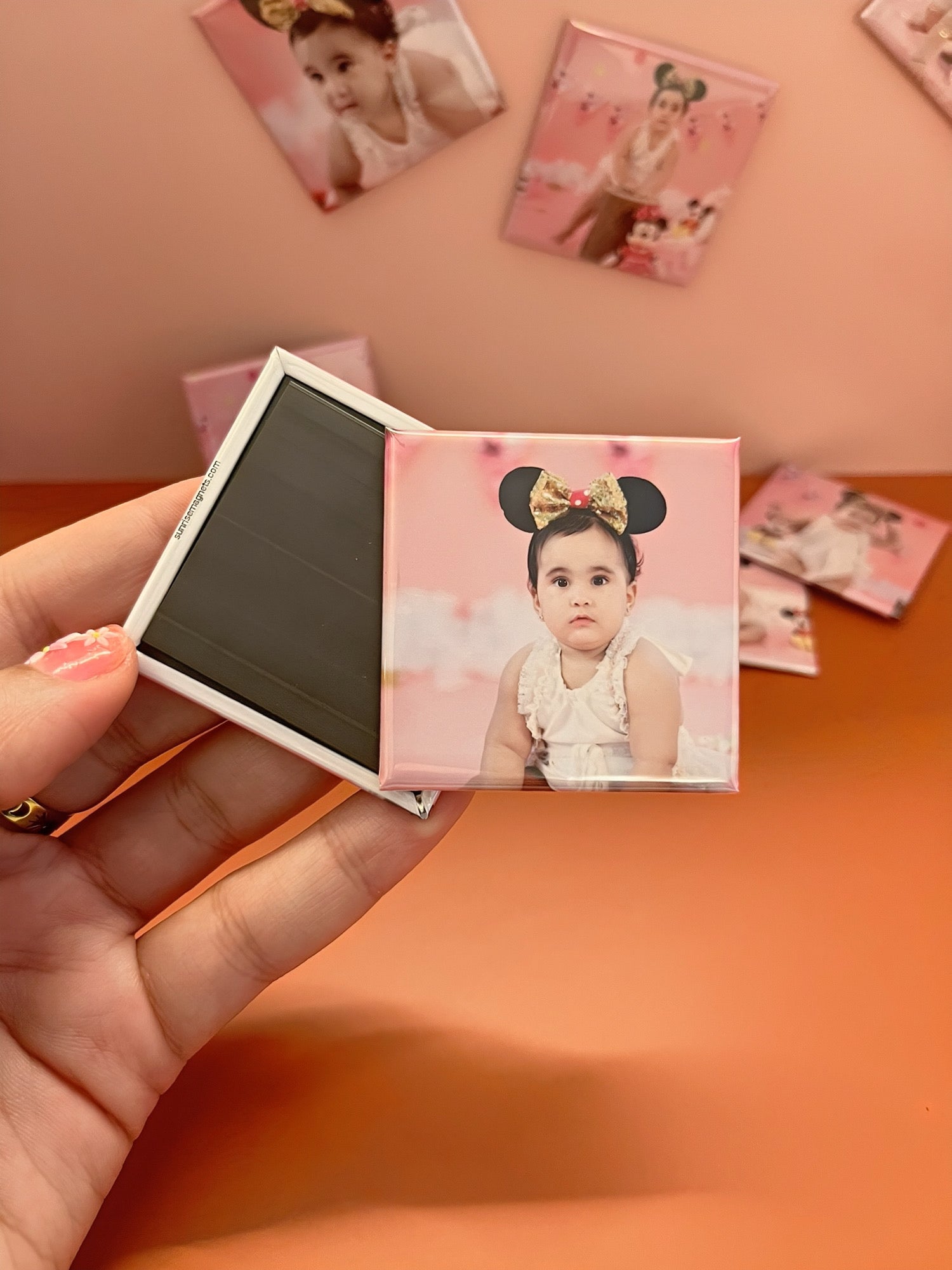 Square Custom Photo Magnets 2X2 (Set of 9)
