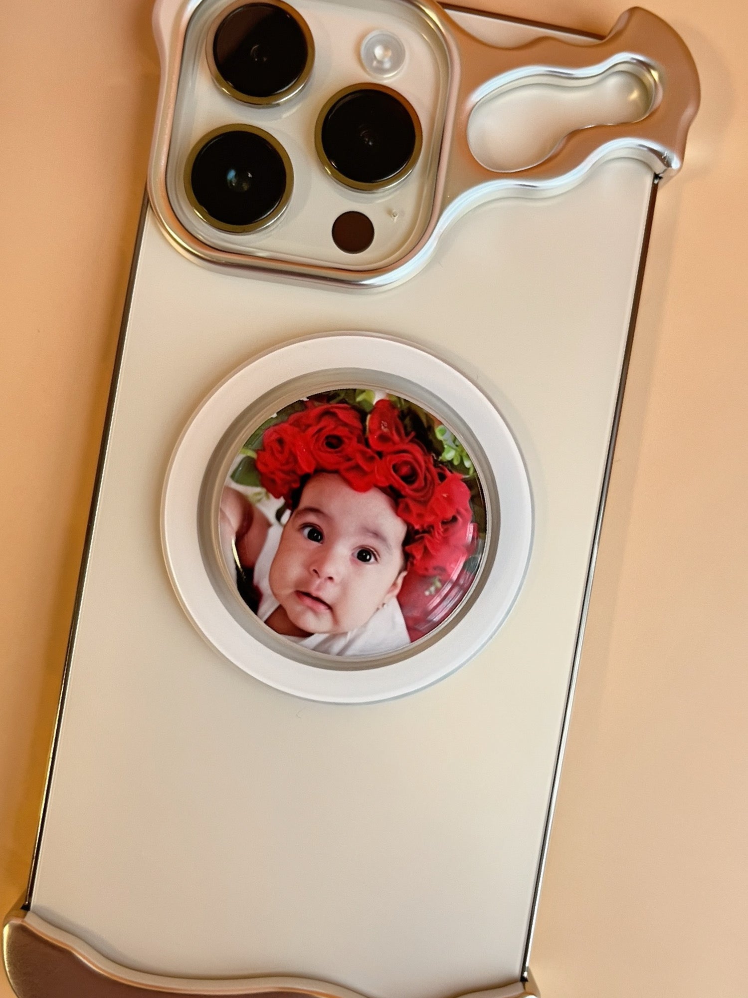 Personalized PhoneGrip - Includes adapter for Non-MagSafe Phones