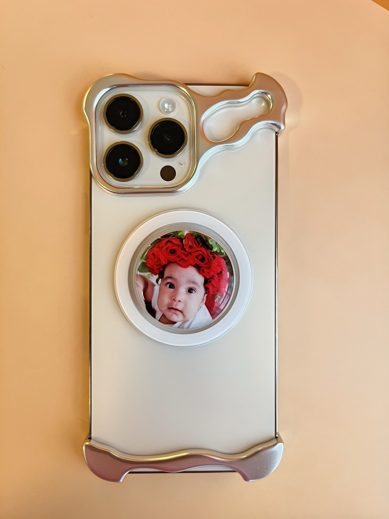 Personalized PhoneGrip - Includes adapter for Non-MagSafe Phones