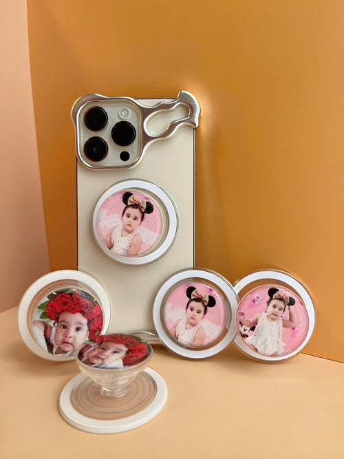 Personalized PhoneGrip - Includes adapter for Non-MagSafe Phones