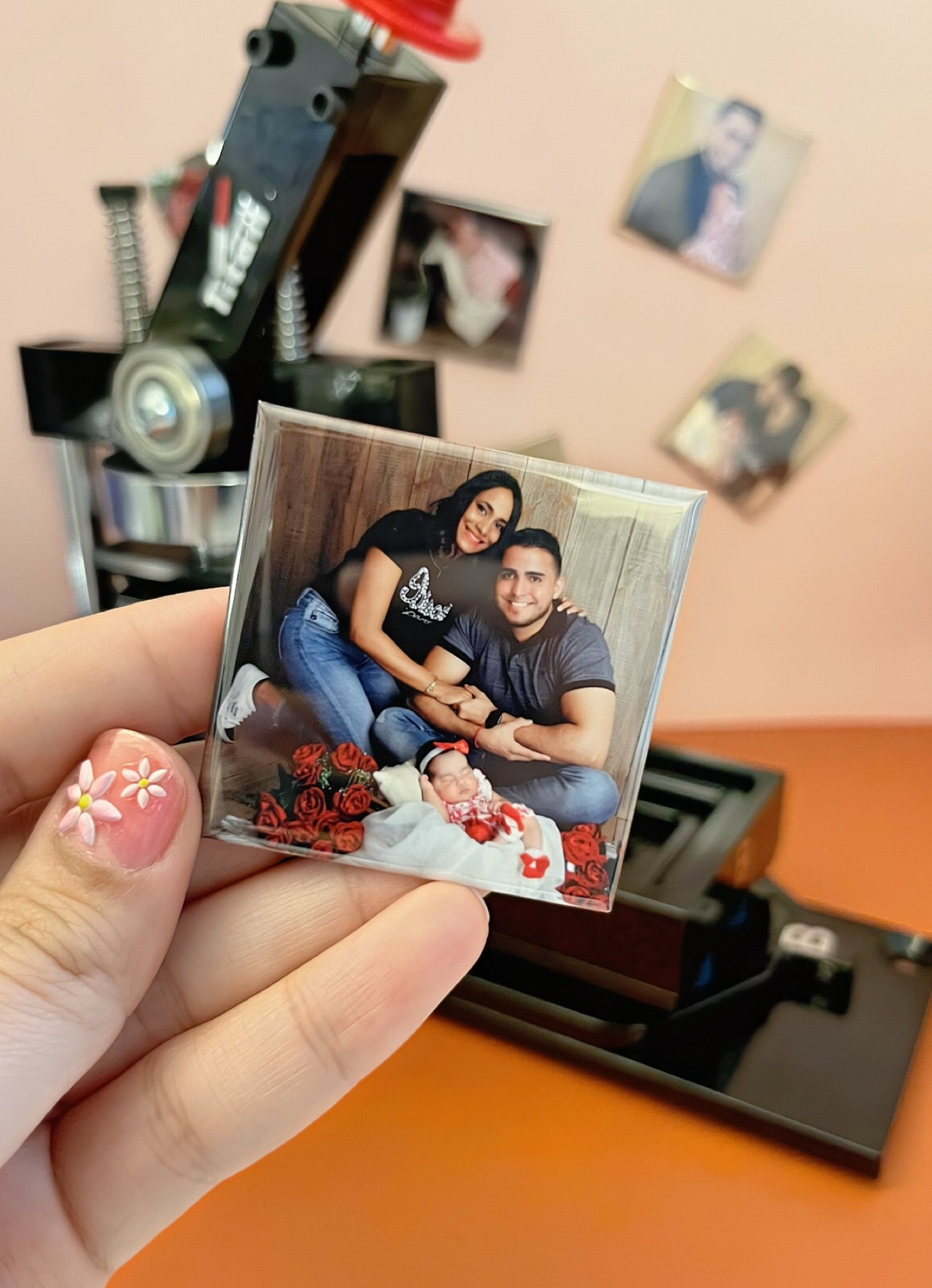 Square Custom Photo Magnets 2X2 (Set of 9)