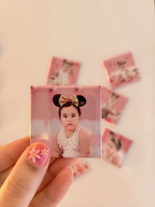 Square Custom Photo Magnets 2X2 (Set of 9)