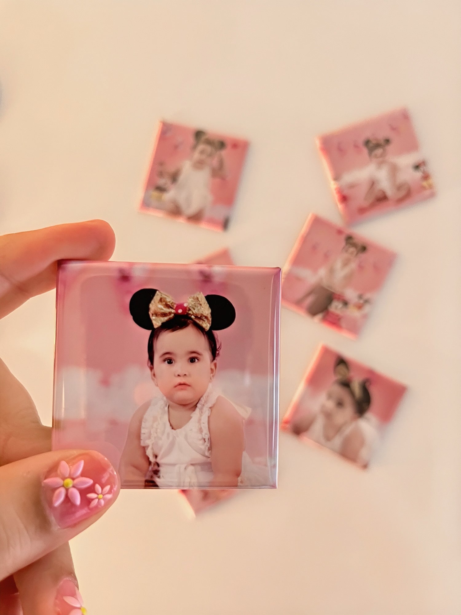 Square Custom Photo Magnets 2X2 (Set of 9)