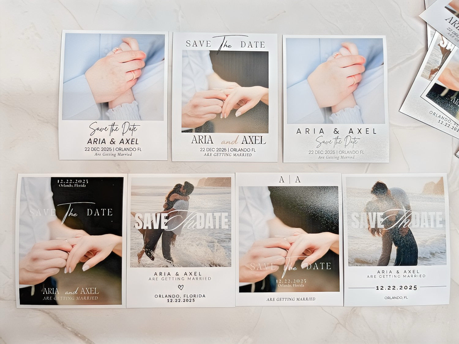 Save The Date Photo Magnets
