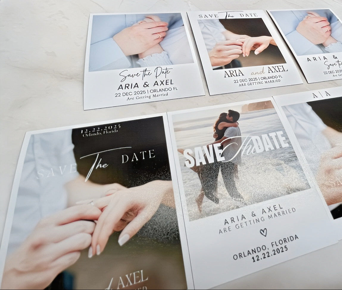 Save The Date Photo Magnets