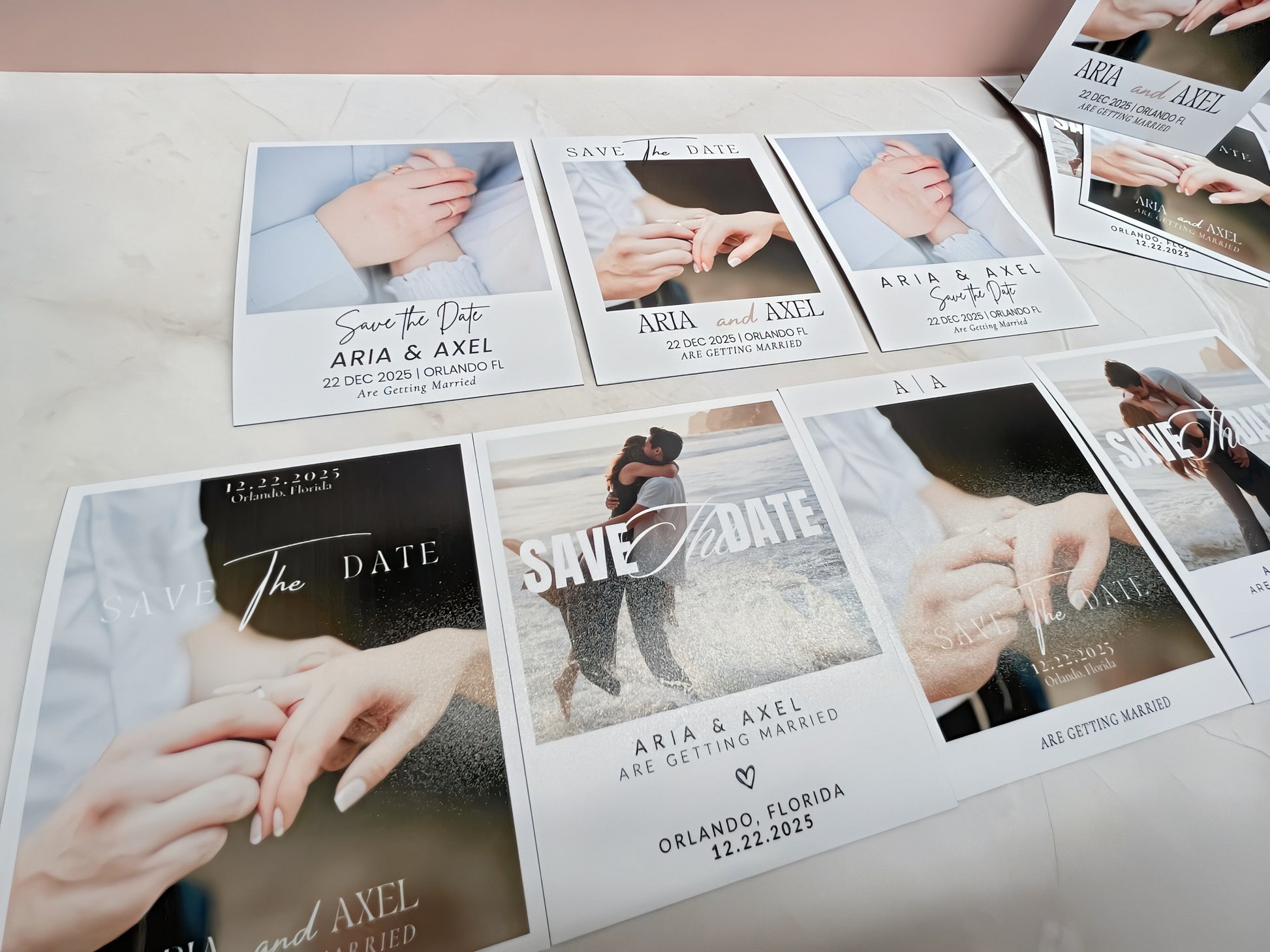 Save The Date Photo Magnets