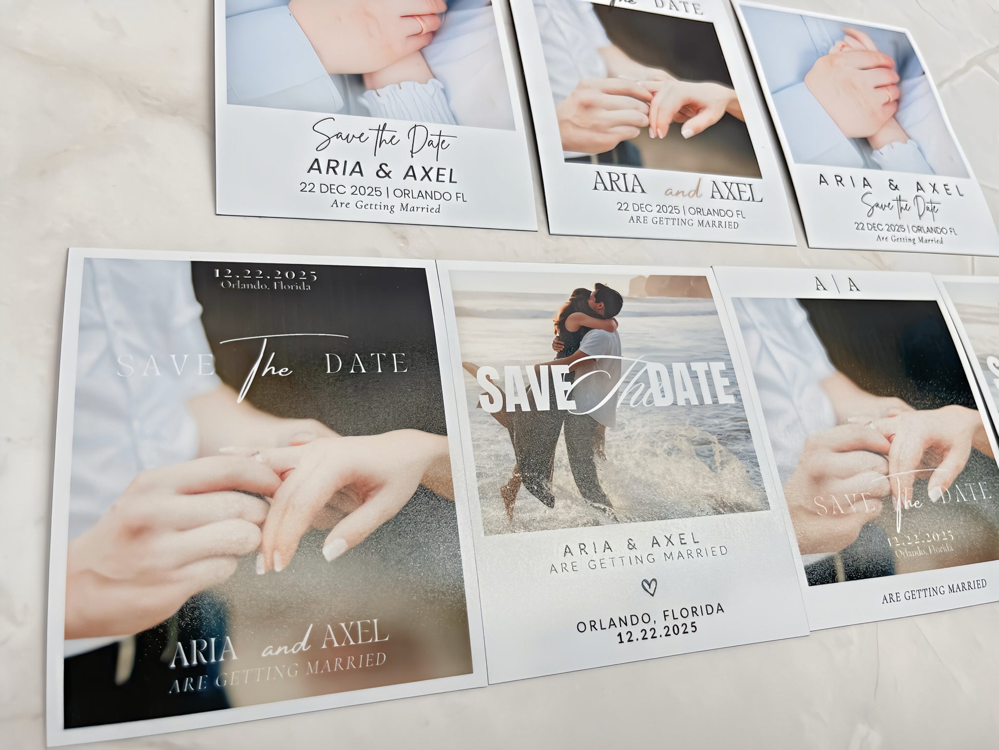 Save The Date Photo Magnets