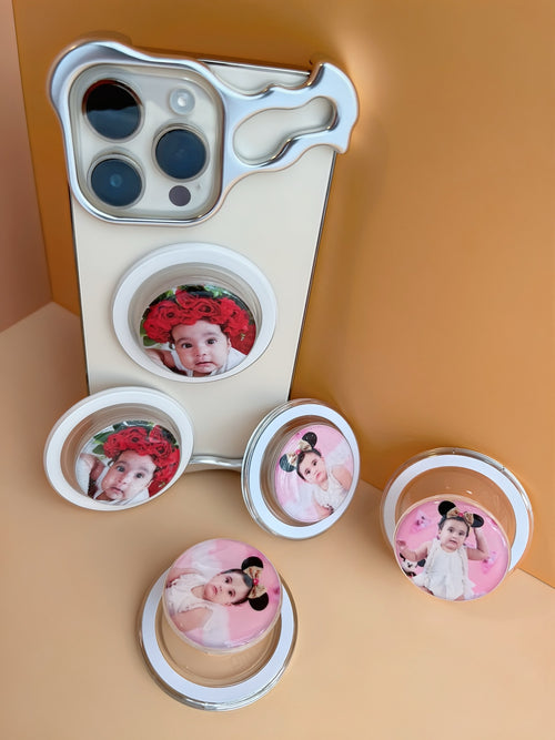 Personalized PhoneGrip - Includes adapter for Non-MagSafe Phones