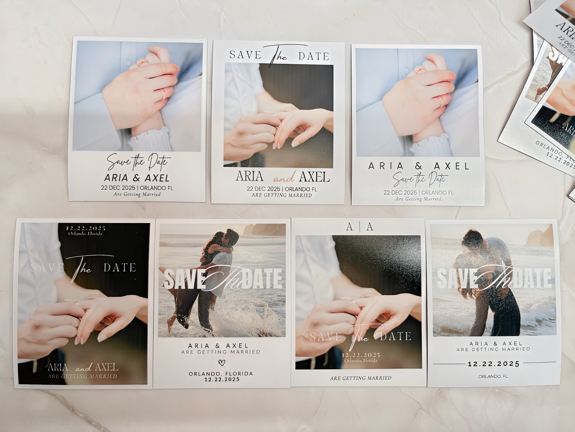 Save The Date Photo Magnets