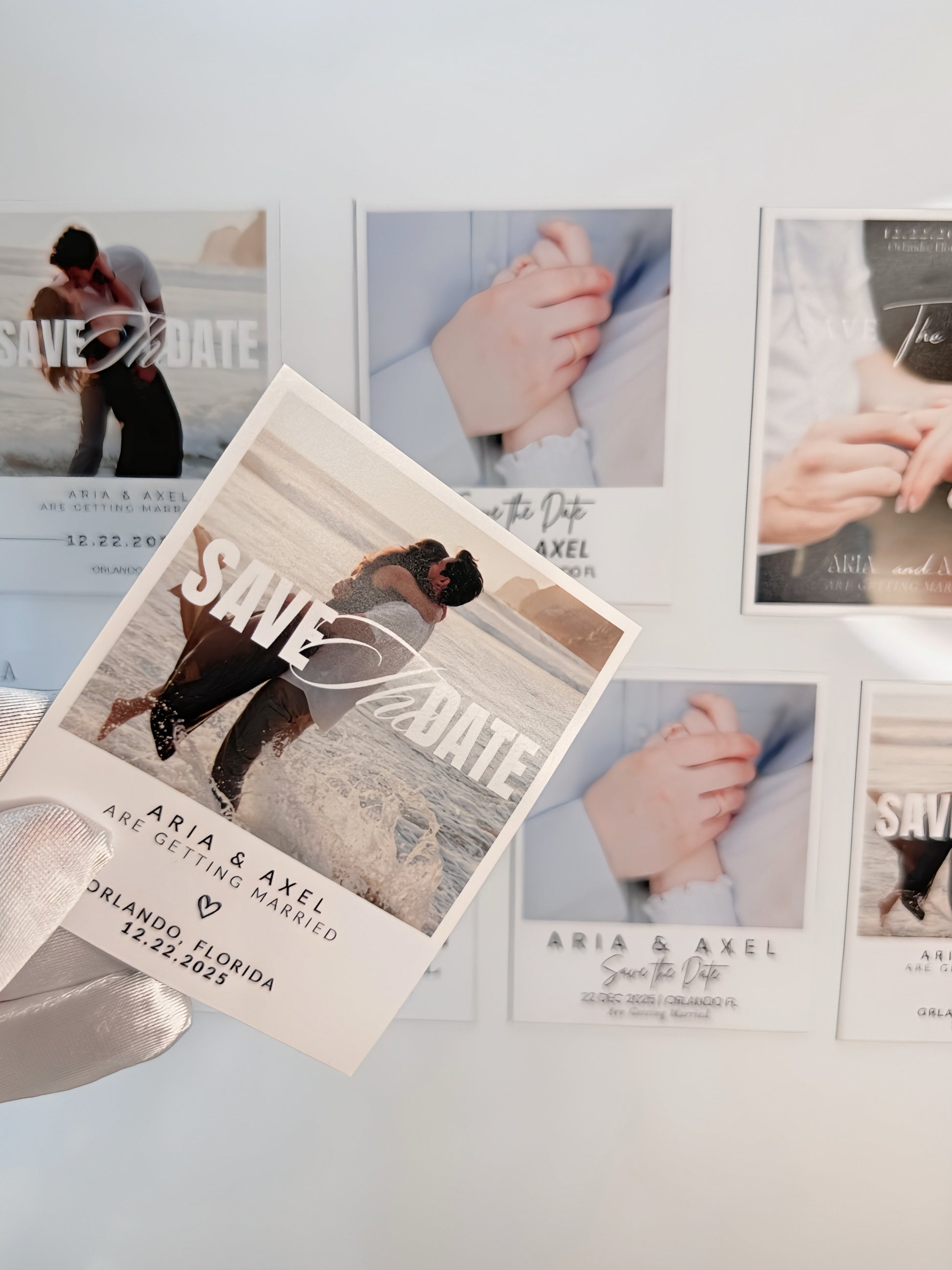 Save The Date Photo Magnets