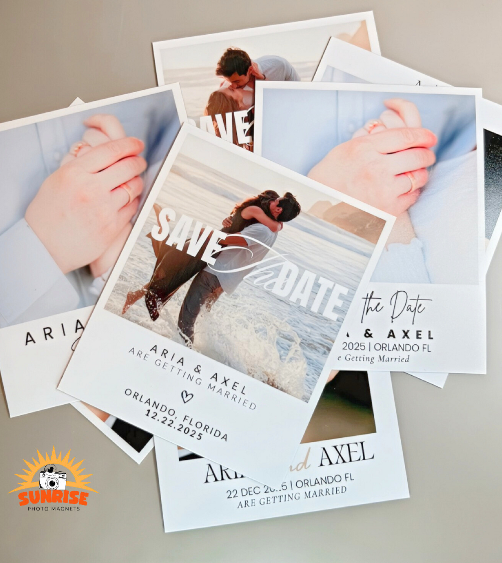 Save The Date Photo Magnets